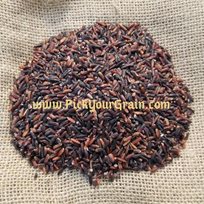 Black Rice Rice- PickYourGrain